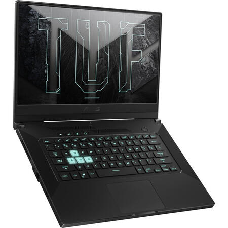 Laptop Gaming ASUS TUF Dash F15 FX516PE cu procesor Intel® Core™ i5-11300H, 15.6", Full HD, 144Hz, 8GB, 512GB SSD, NVIDIA® GeForce RTX™ 3050 Ti 4GB, No OS, Eclipse Gray