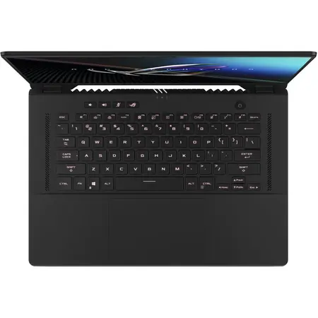 Laptop Gaming ASUS ROG Zephyrus M16 GU603HM cu procesor Intel® Core™ i7-11800H, 16", WQXGA, 165Hz, 16GB, 512GB SSD, NVIDIA® GeForce RTX™ 3060 6GB, No OS, Off Black