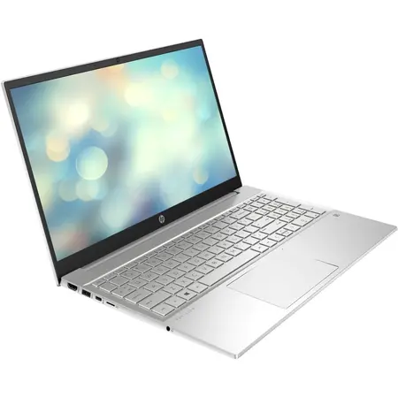 Laptop HP Pavilion 15-eg0033nq cu procesor Intel® Core™ i7-1165G7, 15.6", Full HD, 16GB, 256GB SSD, Intel® Iris® Xᵉ Graphics, Free DOS, Natural Silver