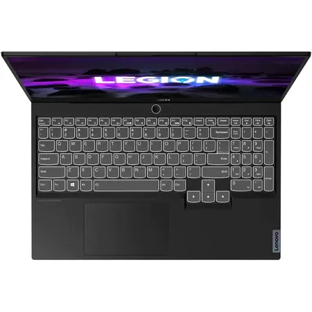 Laptop Gaming Lenovo Legion S7 15ACH6 cu procesor AMD Ryzen 5 5600H, 15.6", Full HD, 165Hz, 16GB, 512GB SSD, NVIDIA GeForce RTX 3050 Ti 4GB, No OS, Shadow Black