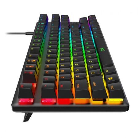 Tastatura Mecanica Kingston HyperX Alloy Origins Core, Fir detasabil, Neagra, Iluminata, USB, Anti-Ghosting 100%