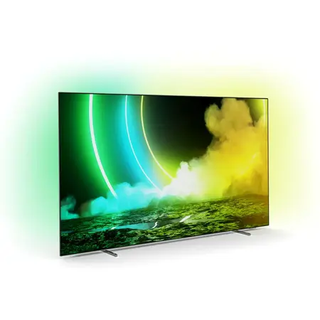 Televizor OLED Philips 65OLED705/12, 164 cm, Smart Android, 4K Ultra HD, clasa G