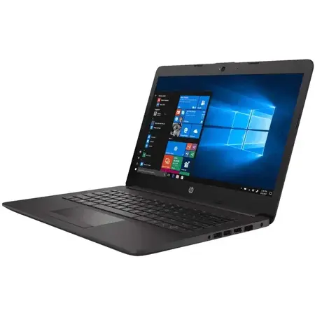 Laptop ultraportabil HP 245 G8 cu procesor AMD Ryzen 3 3250U, 14", Full HD, 8GB, 256GB SSD, AMD Radeon Graphics, Windows 10 Home, Black