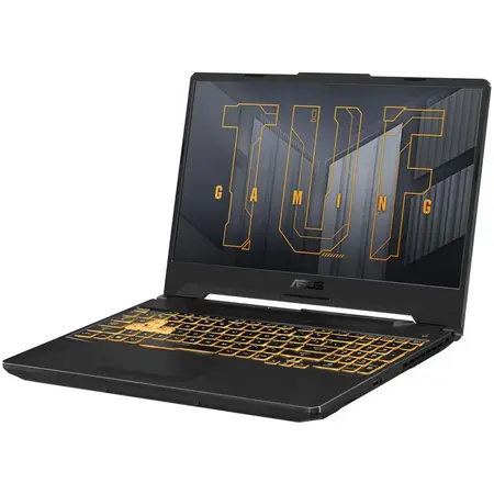 Laptop Gaming ASUS TUF Gaming F15 cu procesor Intel® Core™ i7-11800H, 15.6", Full HD, 144Hz, 16GB, 512GB SSD, NVIDIA® GeForce RTX™ 3050 Ti 4GB, Free DOS, Eclipse Gray