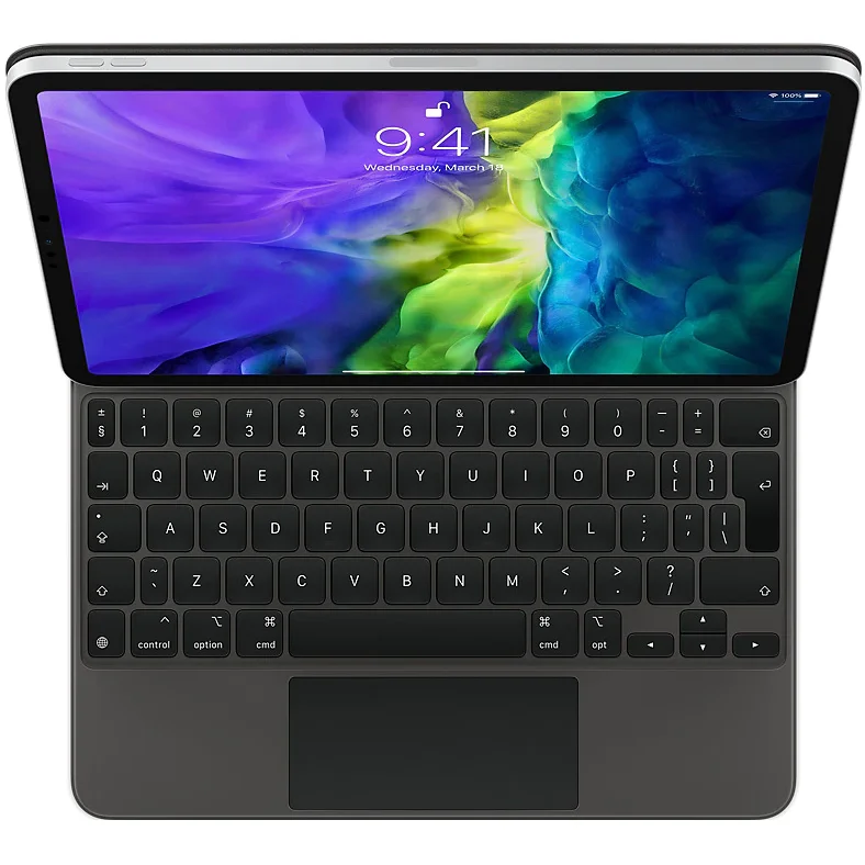 Tastatura Apple Magic pentru iPad Pro 11 (2020), Layout INT EN, Black