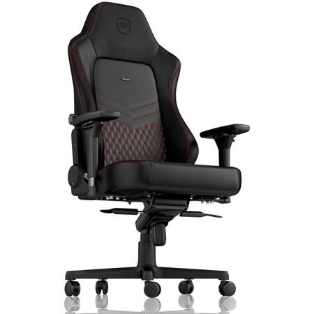 Scaun gaming Noblechairs HERO Real Leather Black/Red