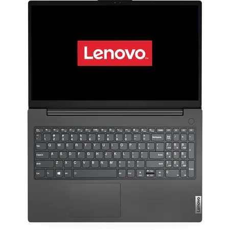 Laptop Lenovo V15 G2 ITL cu procesor Intel Core i5-1135G7, 15.6", Full HD, 8GB, 512GB SSD, Intel Iris Xe Graphics, No OS, Black