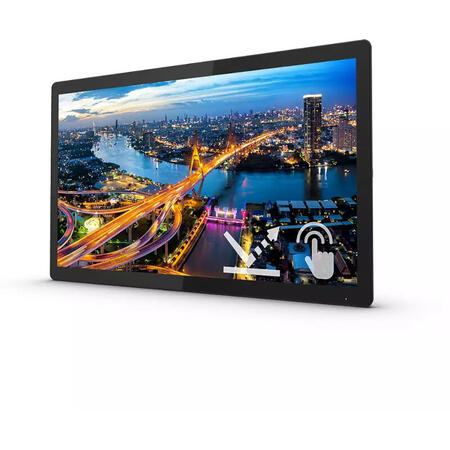 Monitor Touchscreen Philips 242B1TFL 23.8 inch 4 ms Negru 75 Hz