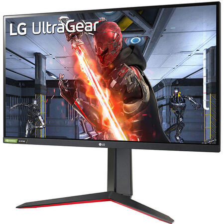Monitor LED LG Gaming UltraGear 27GN650-B 27 inch 1 ms Negru HDR G-Sync Compatible & FreeSync Premium 144 Hz