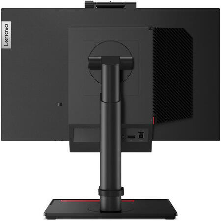Monitor LED Lenovo ThinkCentre Tiny-In-One 24 Gen 4 23.8 inch 4 ms Negru Webcam 60 Hz