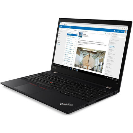 Laptop Lenovo 15.6'' ThinkPad T15 Gen 2, FHD IPS, Intel Core i7-1165G7, 16GB DDR4, 1TB SSD, GeForce MX450 2GB, Win 10 Pro, Black