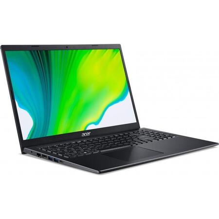 Laptop Acer Aspire 5 A515-56 cu procesor Inel Core i3-1115G4, 15.6", Full HD, 8GB, 256GB SSD, Intel Iris Xe Graphics, No OS, Black
