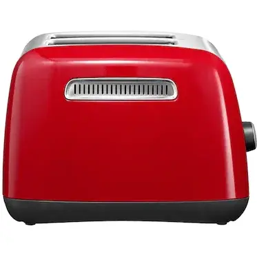 Prajitor de paine KitchenAid Empire Red 5KMT221EER, 1100W, 2 sloturi, Rosu