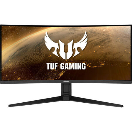 Monitor LED ASUS Gaming TUF VG34VQL1B Curbat 34 inch 1 ms Negru HDR FreeSync Premium 165 Hz