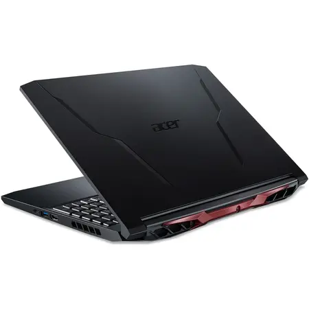 Laptop Gaming Acer Nitro 5 AN515-45 cu procesor AMD Ryzen™ 9 5900HX, 15.6" Full HD, 32GB, 1TB SSD, NVIDIA® GeForce® RTX™ 3080 8GB, No OS, Shale Black