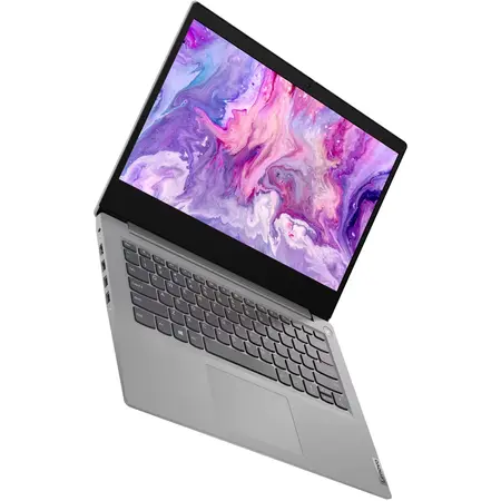 Laptop ultraportabil Lenovo IdeaPad 3 14IIL05 cu procesor Intel Core i5-1035G1, 14", Full HD, 8GB, 512GB SSD, Intel UHD Graphics, No OS, Platinum Grey