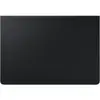 Husa de protectie Samsung Book Cover cu tastatura pentru Galaxy Tab S7+/Tab S7 FE, 12.4", Black