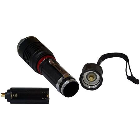 Lanterna LED 250 lm, mufa microUSB pt incarcare, High-middle-low-strobe-SOS, battery:3 x AAA