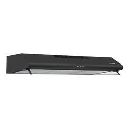 Hota incorporabila Heinner HCH-490-BK, 2 motoare, Putere de absorbtie 304.5 m3/h, Lumina LED, 3 trepte de viteza, 90 cm, Negru