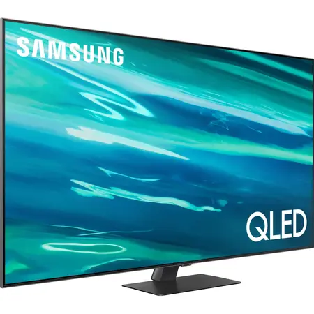 Televizor Samsung QLED 75Q80A, 189 cm, Smart TV 4K Ultra HD, Clasa G