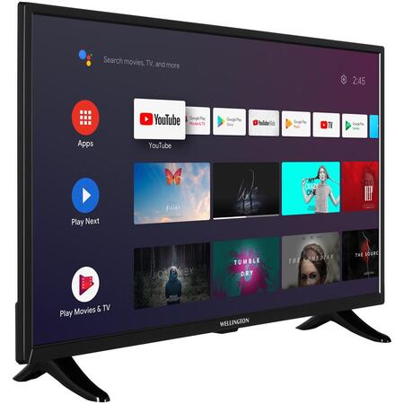 Televizor Wellington WL32FHD6500A, 80 cm, Smart Android, Full HD, LED, Clasa F