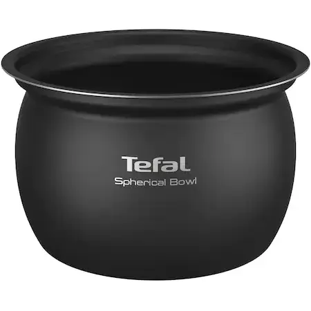 Oala sub presiune electrica TEFAL Turbo Cuisine CY754830, 1090W, 5L, 10 programe, Interfata intuitiva, Bol de gatit Tefal Spherical Bowl, Negru