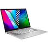 Laptop ultraportabil ASUS VivoBook Pro N7400PC cu procesor Intel® Core™ i7-11370H, 14", WQXGA+, 16GB, 1TB SSD, NVIDIA® GeForce® RTX™ 3050 4GB, Windows 10 Pro, Cool Silver