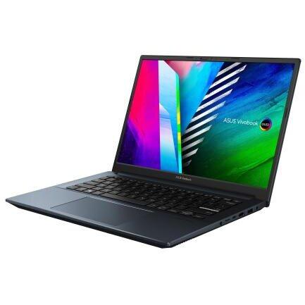 Laptop ultraportabil ASUS VivoBook Pro 14 K3400PH cu procesor Intel® Core™ i7-11370H, 14", WQXGA+, 16GB, 1TB SSD, NVIDIA® GeForce® GTX 1650 4GB, Windows 10 Home, Quiet Blue