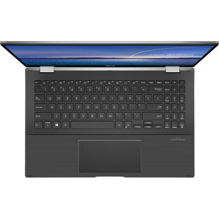 Laptop 2 in 1 ASUS Zenbook Flip 15 UX564 cu procesor Intel® Core™ i7-1165G7, 15.6", Full HD, 16GB, 1TB SSD, NVIDIA® GeForce® GTX 1650 Max Q 4GB, Windows 10 Pro, Mineral Grey