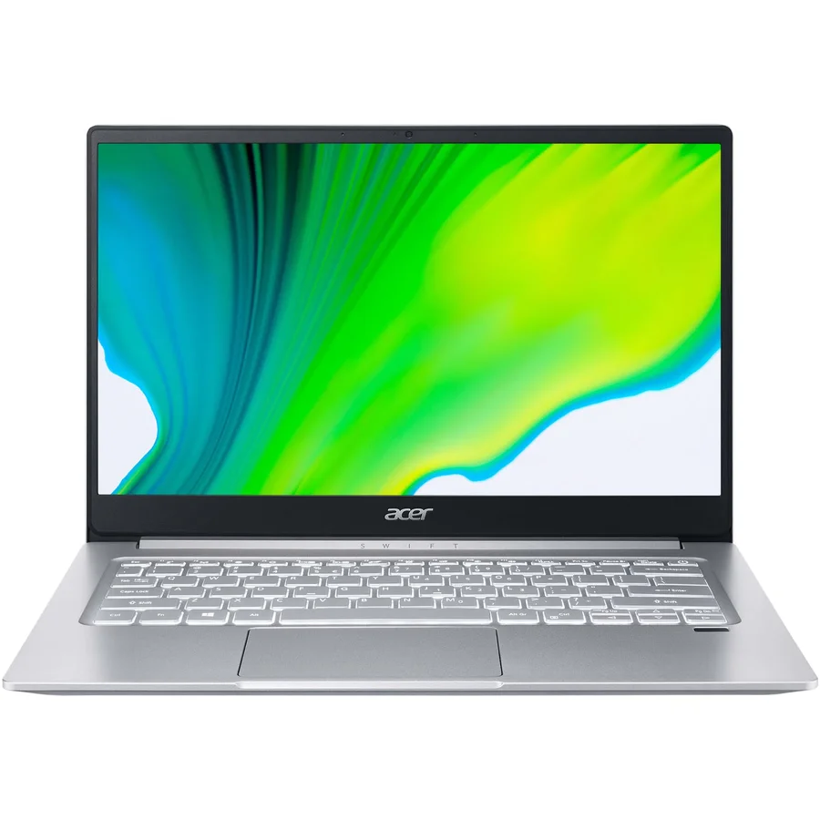 Laptop ultraportabil Acer Swift 3 SF314-43 cu procesor AMD Ryzen 3 5300U, 14, Full HD, 16GB, 512GB SSD, AMD Radeon™ Graphics, No OS, Silver