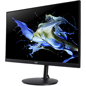 Monitor LED IPS Acer 27", Full HD, VGA, HDMI, Display Port, Audio in/out, ZeroFrame, Freesync, pivot, reglarea inaltimii, Silver, CB272smiprx