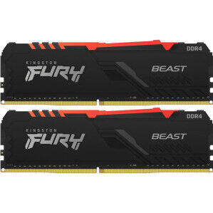 Memorie RAM FURY Beast RGB 16GB DDR4 3200MHz CL16 Dual Channel Kit