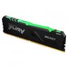 KINGSTON Memorie RAM FURY Beast RGB 16GB DDR4 3600MHz CL18