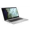 Laptop ASUS ChromeBook C423NA-EC0642, 14.0-inch, Touch screen, Procesor Intel Celeron N3350, 4GB RAM, 64GB eMMC, Intel HD Graphics 500, Silver