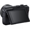 Aparat foto Mirrorless Canon EOS M200, 24.1 MP, 4K, Negru + Obiectiv 15-45mm