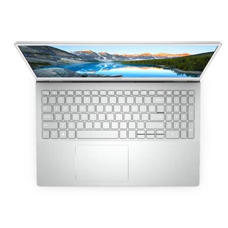 Laptop Dell Inspiron 5502, 15.6" FHD, Procesor Intel Core i7-1165G7, 8GB RAM, 512GB SSD, Intel Iris Xe Graphics, Windows 10 Pro, Silver