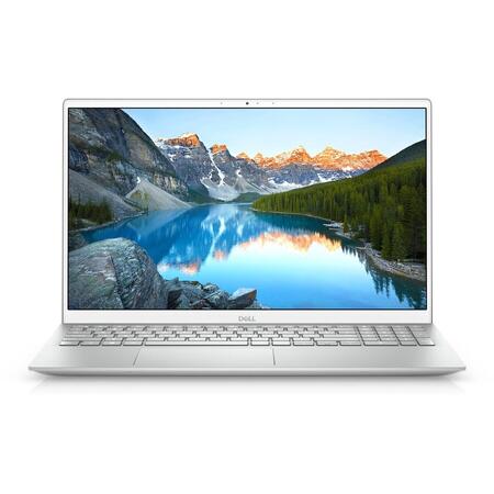 Laptop Dell Inspiron 5502, 15.6" FHD, Procesor Intel Core i7-1165G7, 8GB RAM, 512GB SSD, Intel Iris Xe Graphics, Windows 10 Pro, Silver