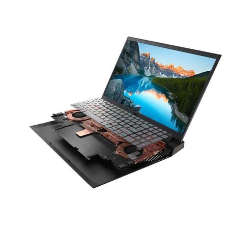 Laptop Dell Inspiron Gaming 5511 G15, 15.6" FHD, Procesor Intel Core i5-11400H, 8GB RAM, 512GB SSD, NVIDIA GeForce RTX 3050 Ti, Linux, Negru
