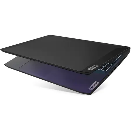 Laptop Gaming Lenovo IdeaPad 3 15IHU6 cu procesor Intel Core i5-11300H, 15.6", Full HD, 8GB, 512GB SSD, NVIDIA GeForce GTX 1650 4GB, No OS, Shadow Black