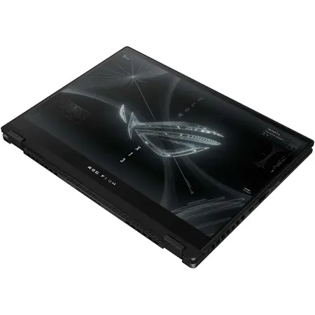 Laptop Gaming ASUS ROG Flow X13 GV301QE cu procesor AMD Ryzen™ 7 5800HS, 13.4", WUXGA, 120Hz, 16GB, 512GB SSD, NVIDIA® GeForce RTX™ 3050 Ti 4GB, No OS, Off Black