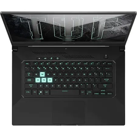 Laptop Gaming ASUS TUF Dash F15 FX516PR cu procesor Intel® Core™ i7-11370H pana la 4.80 GHz, 15.6", Full HD, 144Hz, 16GB, 512GB SSD, NVIDIA® GeForce RTX™ 3070 8GB, Free DOS, Eclipse Gray