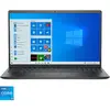 Laptop Dell Vostro 3510 cu procesor Intel Core i5-1135G7, 8GB, 512GB SSD, Intel Iris Xe Graphics, Windows 10 Pro, Carbon Black
