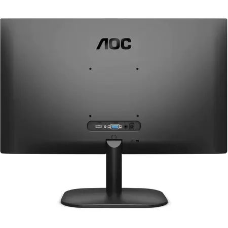 Monitor AOC LED VA 21.5'', Full HD, 75Hz, 4ms,FlickerFree, HDMI, VGA, negru