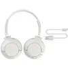 Casti Bluetooth on-ear TCL MTRO200BTWT-EU, Strong BASS, Ash White