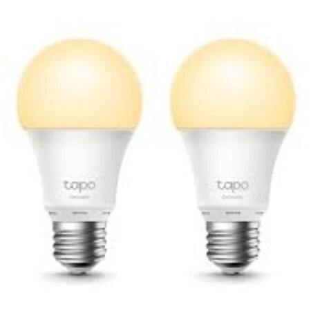 Tapo L510E Smart bulb White 2 PACK, Yellow Wi-Fi, Dimmable, E27, 806 lumens, 2700 K, 8.7W