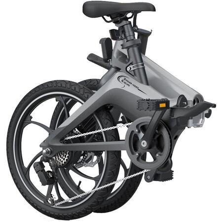 Bicicleta electrica e-bike i10 Grey, viteza Max. 25km/h, Motor 250W, Autonomie pana la 50 km, suporta pana la 120kg