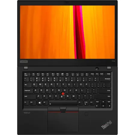 Laptop ultraportabil Lenovo ThinkPad T14s Gen 1 cu procesor AMD Ryzen 7 PRO 4750U, 14", Full HD, 16GB, 512GB SSD, AMD Radeon Graphics, Windows 10 Pro, Black