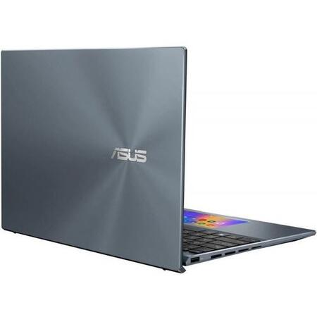 Laptop ultraportabil ASUS Zenbook 14X OLED UX5400EG cu procesor Intel® Core™ i7-1165G7, 14", 2.8K, 16GB, 1TB SSD, NVIDIA® GeForce® MX450 2GB, Windows 10 Home, Pine Grey