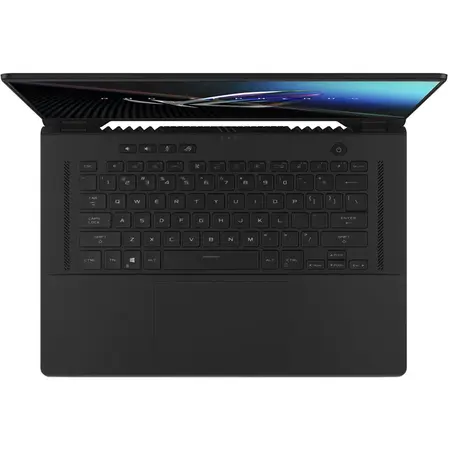 Laptop Gaming ASUS ROG Zephyrus M16 GU603HE cu procesor Intel® Core™ i7-11800H, 16", WUXGA, 144Hz, 16GB, 1TB SSD, NVIDIA® GeForce RTX™ 3050 Ti 4GB, Free DOS, Off Black