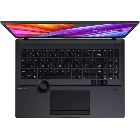 Laptop ASUS ProArt Studiobook Pro 16 OLED W7600H5A cu procesor Intel® Core™ i7-11800H, 16", 4K, 64GB, 2TB, NVIDIA® RTX™ A5000 16GB, Windows 11 Pro, Star Black
